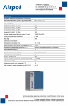 Karta katalogowa AIRPOL T22 z osuszaczem chłodniczym i filtrami